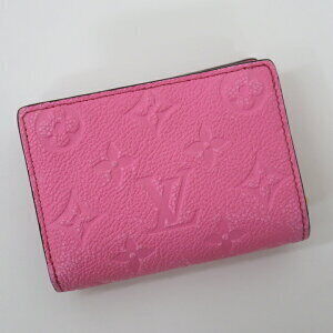 Louis Vuitton Portefeuille Wallet Claire Empreinte Rose Pink Lollipop Leather